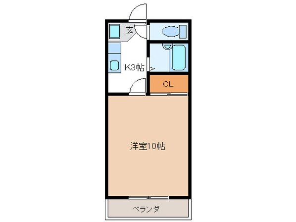 第6ハイツタマキの物件間取画像